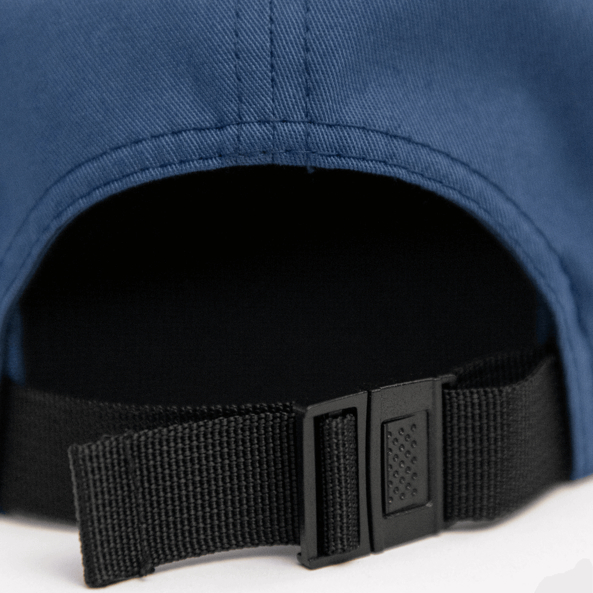 Slate Blue 5-Panel Hat Silicone Patch