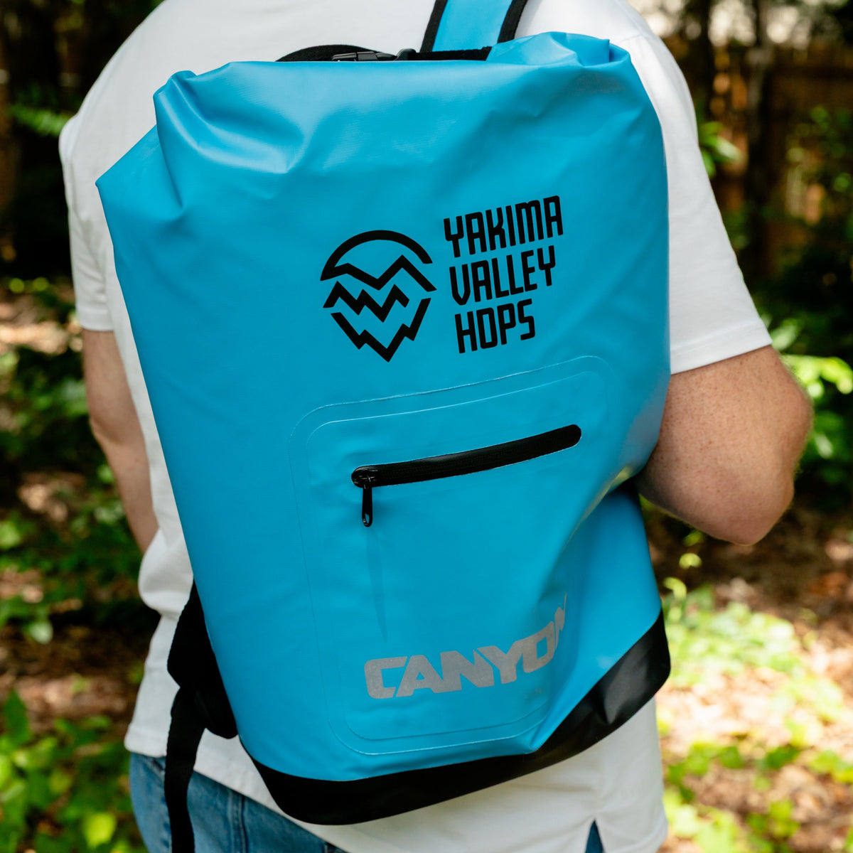 Yakima Valley Hops Blue Backpack Cooler