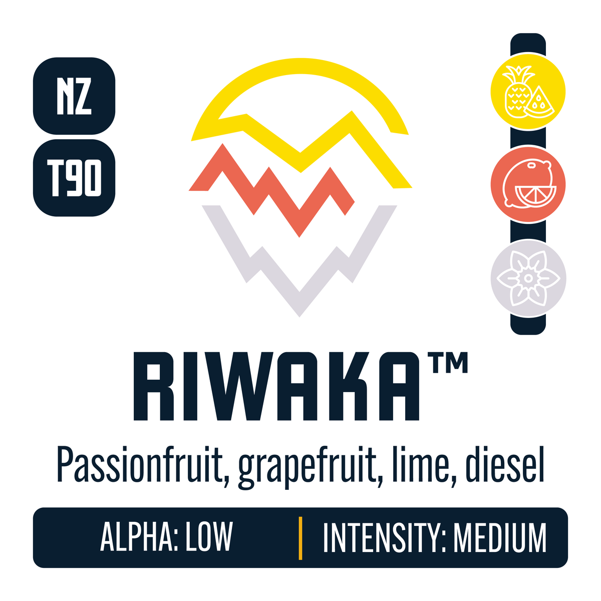 New Zealand Riwaka Hop Profile: Sweet fruit, Citrus, Floral
