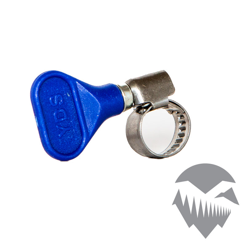 Easy-Turn Hose Clamp 1/2'' (Blue)