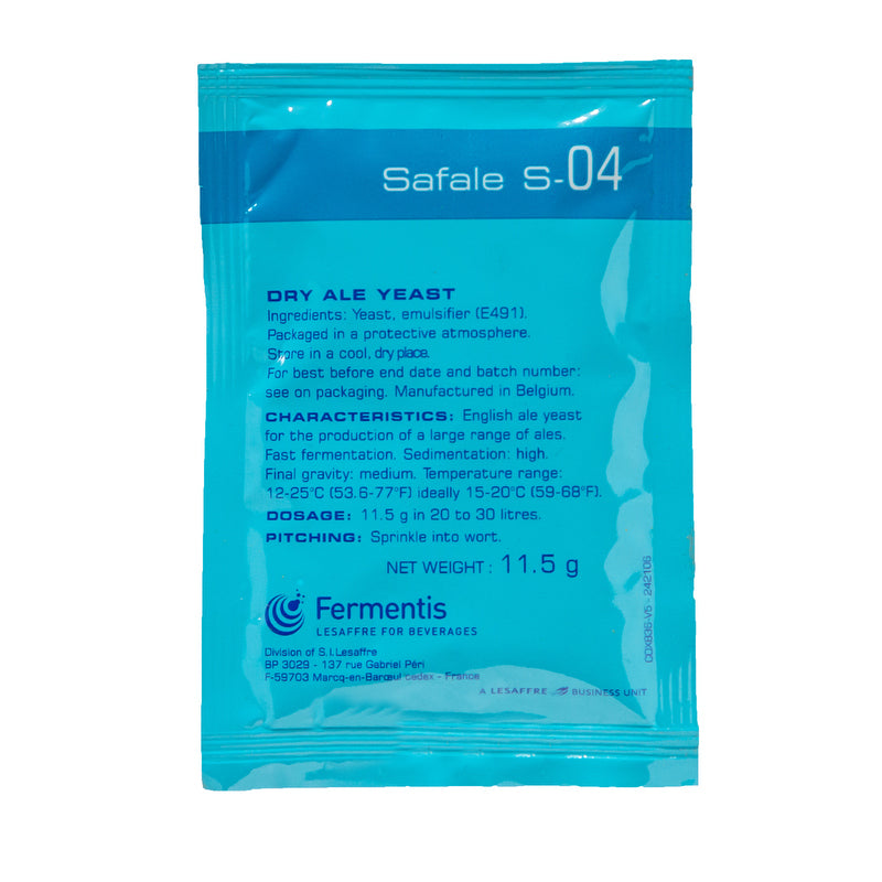 Fermentis Safale S-04 Yeast