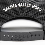 Classic Trucker Hat Black W/ White Logo