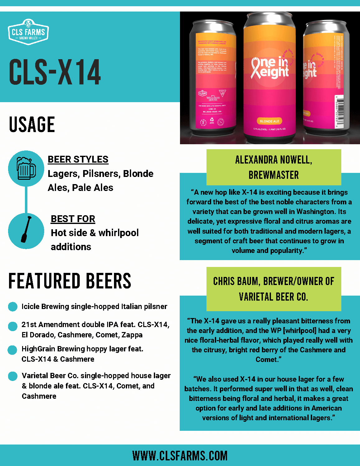 CLS-X14 Info Sheet