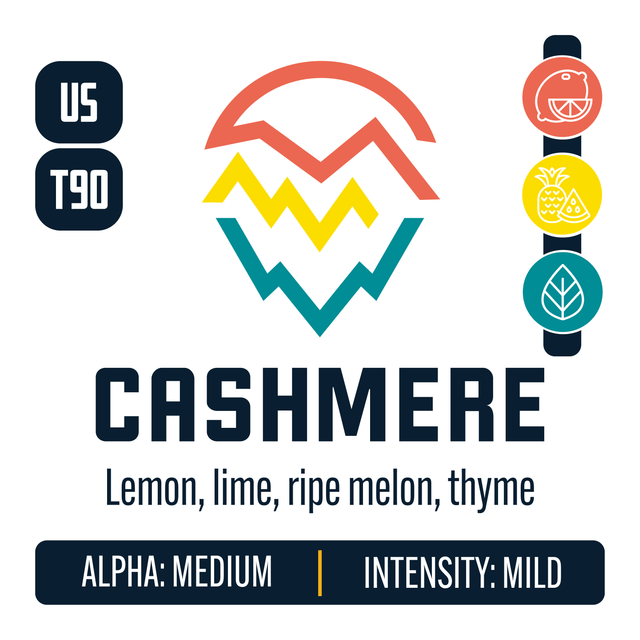 Cashmere Hop Profile: Citrus, Sweet Fruit, Herbal