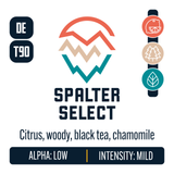 German Spalter Select Hop Profile: Citrus, Woody Aromatic, Herbal