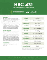 HBC 431 Data Sheet