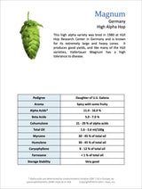 Magnum Data Sheet