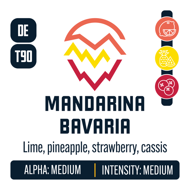 Mandarina Bavaria Hop Profile: Citrus, Sweet Fruit, Berry & Currant