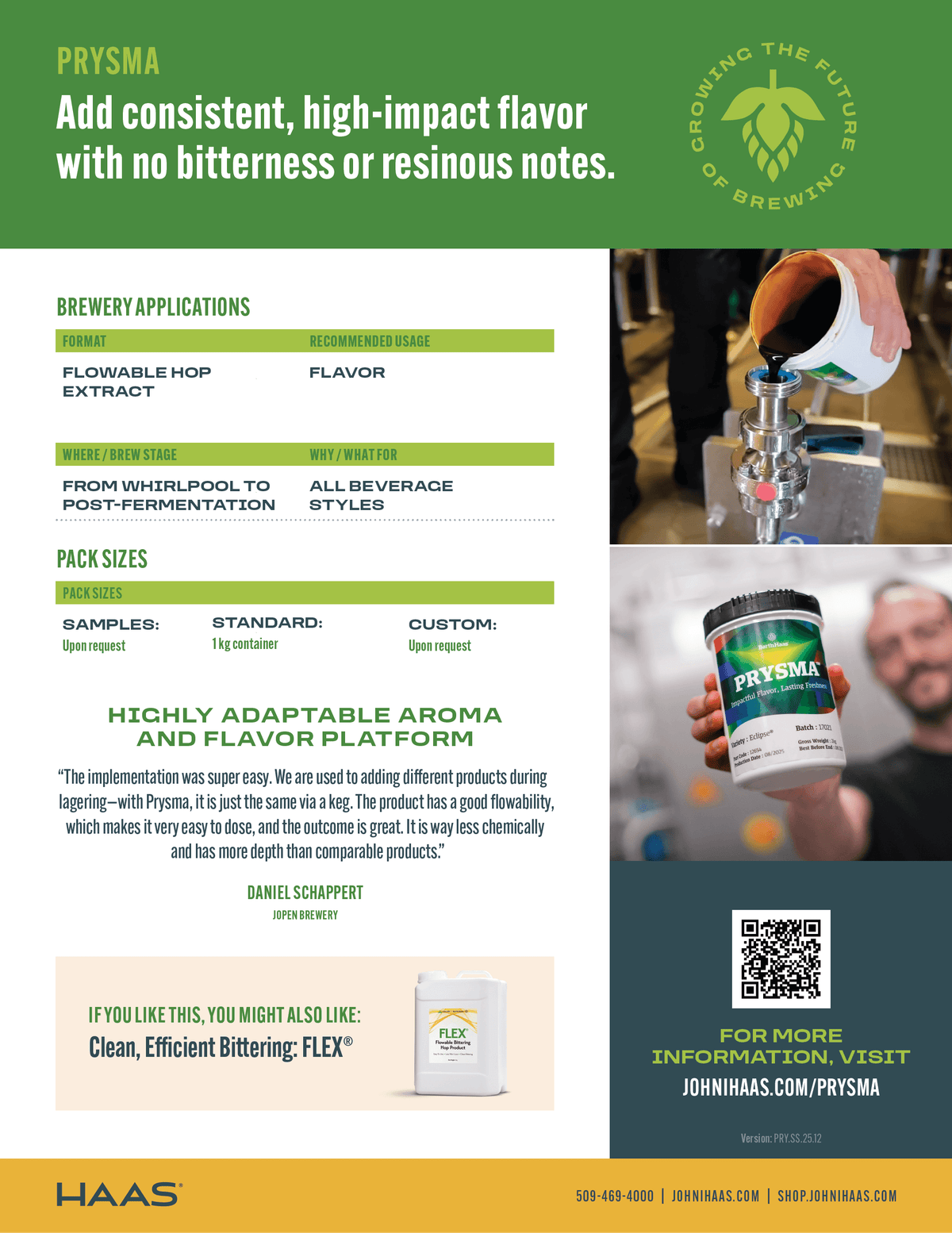 PRYSMA Hop extract overview PDF