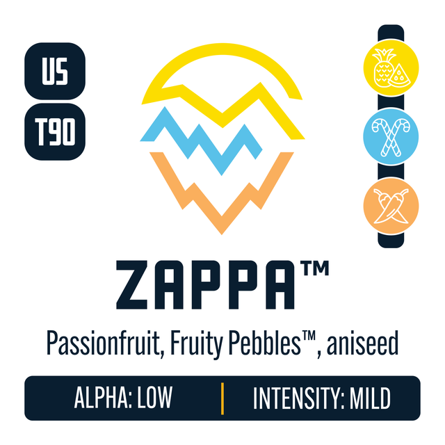 Zappa Hop Profile: Sweet Fruit, Menthol, Spicy