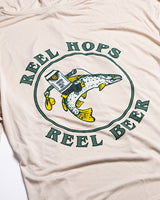 Reel Hops for Reel Beer Fishing Hoodie