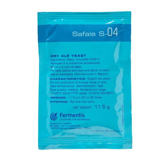 Fermentis Safale S-04 Yeast